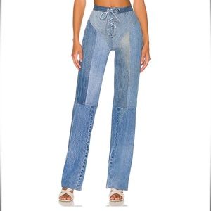 EB Denim Lace up Jeans